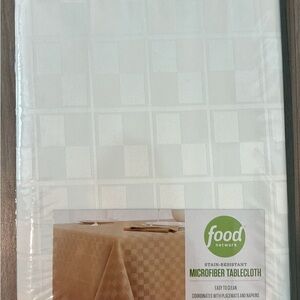 Tablecloth Microfiber White